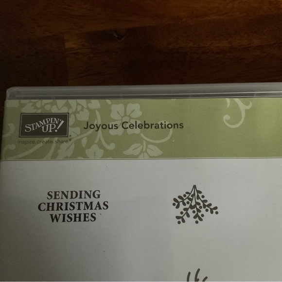 Stampin Up! Joyous Celebrations set of 9 clear mount stamp set - Picture 3 of 5